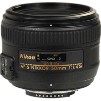 50mm f/1.4G AF-S Nikkor